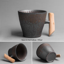 Load image into Gallery viewer, LUWU japan style ceramic tea mugs vintage coffee cup chinese coffee mugs drinkware
